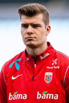 Alexander Sørloth of Norway