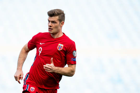 Alexander Sørloth of Norway