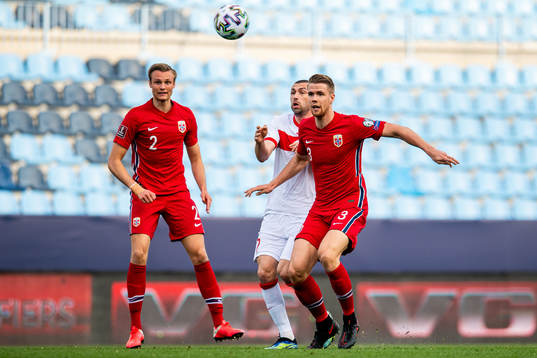 Stian Gregersen of Norway, Burak Yilmaz of Turkey and