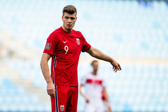 Alexander Sørloth of Norway
