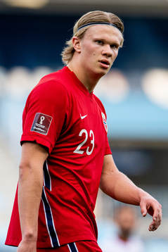 Erling Braut Haaland of Norway