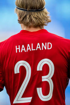 Erling Braut Haaland of Norway