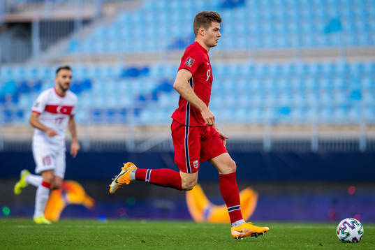 Alexander Sørloth of Norway