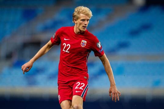 Morten Thorsby of Norway