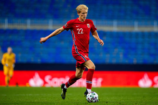 Morten Thorsby of Norway