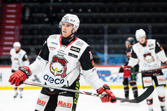 Malmö Redhawks Adam Ollas Mattsson deppar