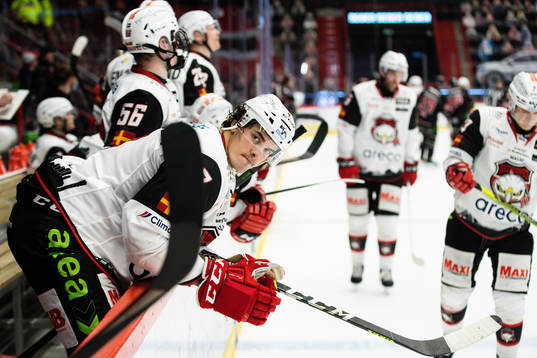 Malmö Redhawks Oliver Lauridsen deppar