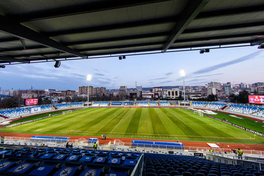 General view of the Fadil Vokrri Stadium