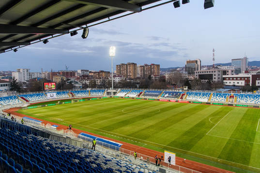 General view of the Fadil Vokrri Stadium