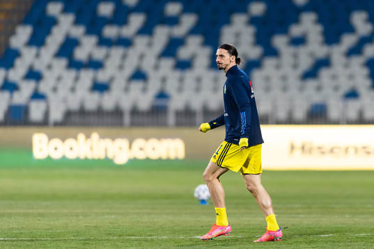 Zlatan Ibrahimovic of Sweden