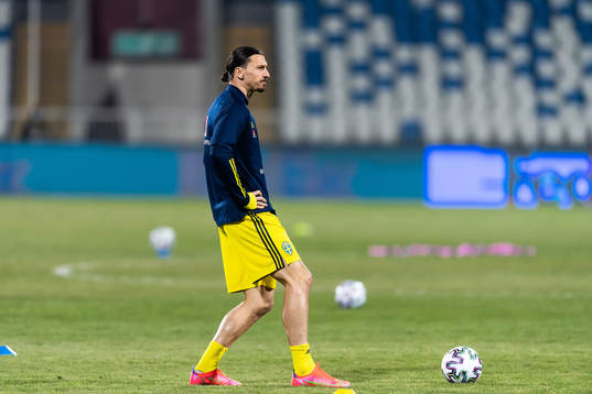 Zlatan Ibrahimovic of Sweden