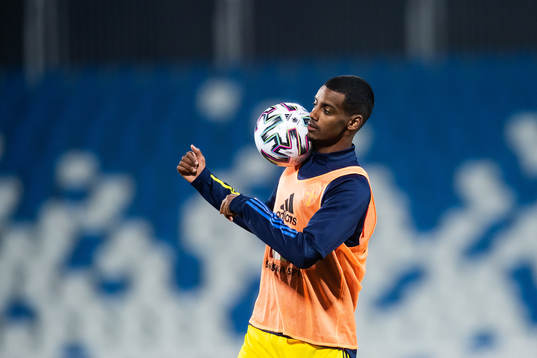 Alexander Isak of Sweden