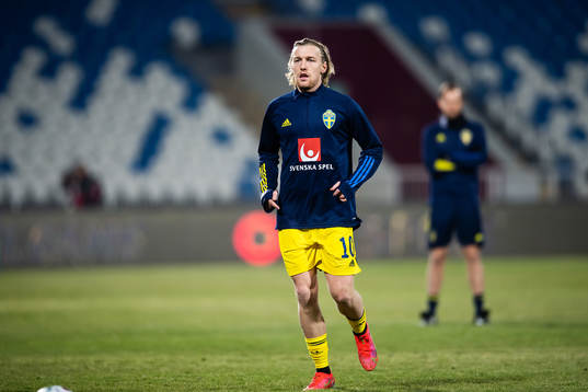 Emil Forsberg of Sweden