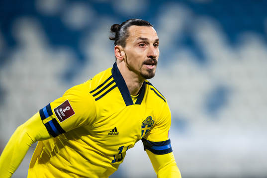 Zlatan Ibrahimovic of Sweden