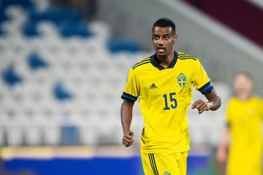 Alexander Isak of Sweden
