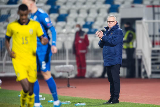 Janne Andersson, head coach of Sweden