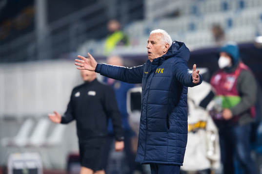 Bernard Challandes, head coach of Kosovo