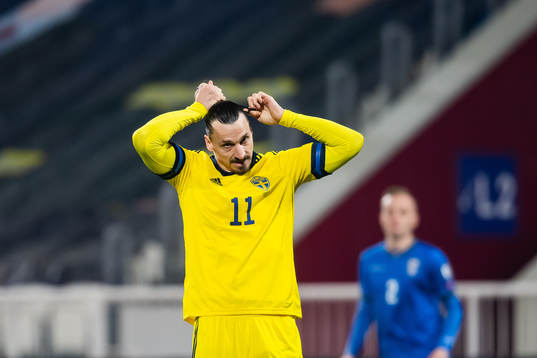 Zlatan Ibrahimovic of Sweden