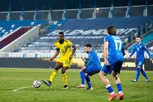 Alexander Isak of Sweden