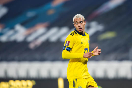 Robin Quaison of Sweden