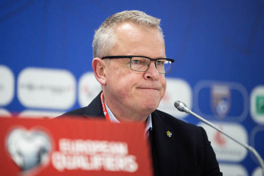 Janne Andersson, head coach of Sweden