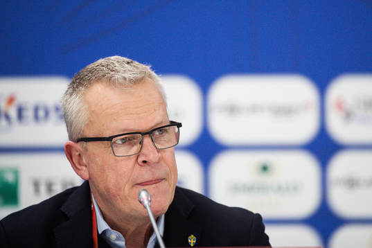 Janne Andersson, head coach of Sweden