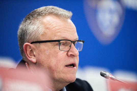 Janne Andersson, head coach of Sweden