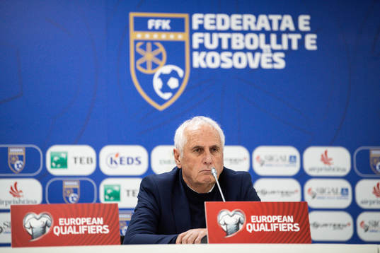Bernard Challandes, head coach of Kosovo