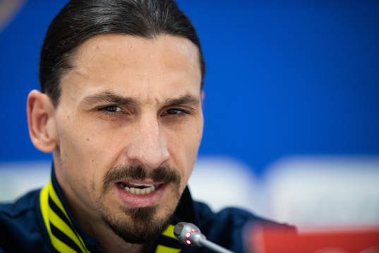 Zlatan Ibrahimovic of Sweden