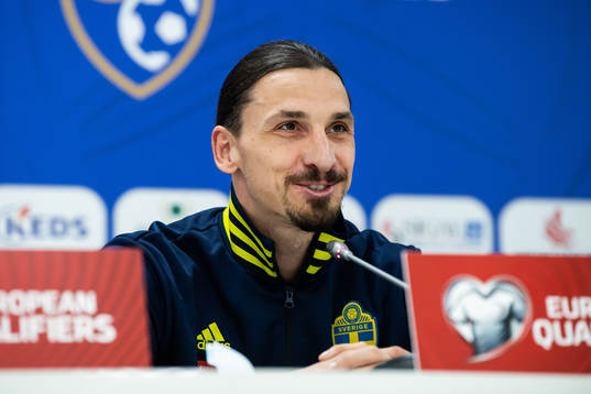 Zlatan Ibrahimovic of Sweden