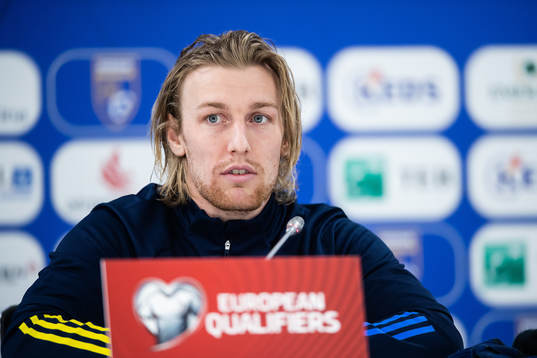 Emil Forsberg of Sweden