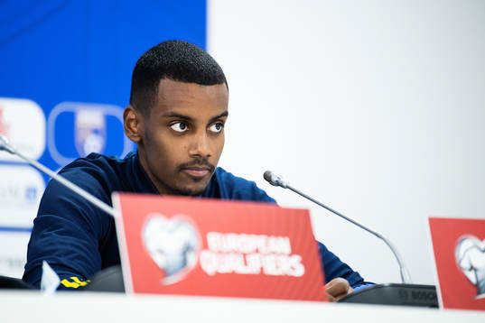 Alexander Isak of Sweden
