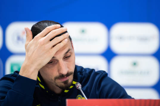 Zlatan Ibrahimovic of Sweden