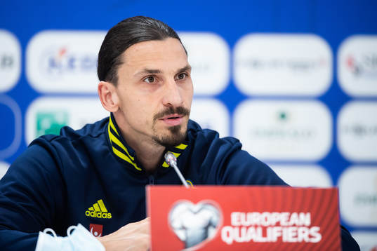 Zlatan Ibrahimovic of Sweden