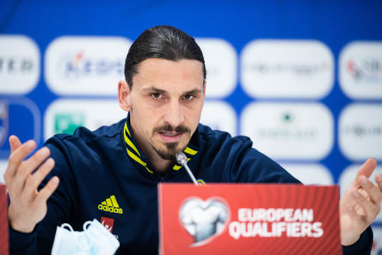Zlatan Ibrahimovic of Sweden