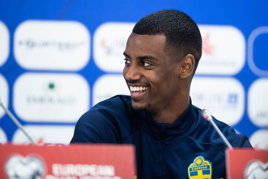 Alexander Isak of Sweden