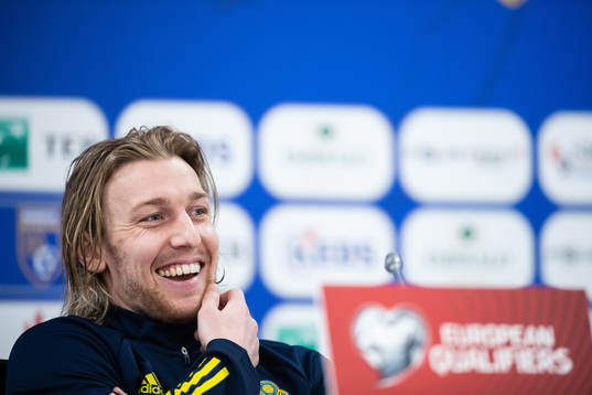Emil Forsberg of Sweden