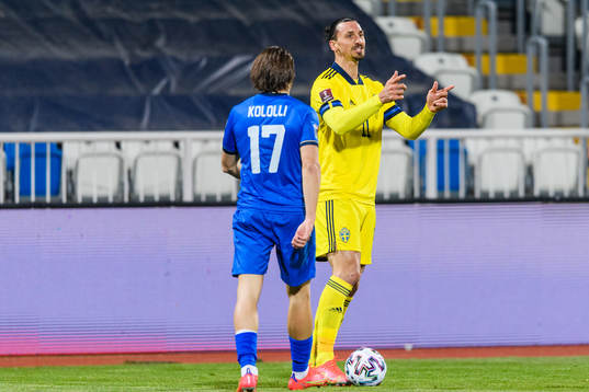 Zlatan Ibrahimovic of Sweden