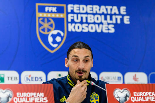 Zlatan Ibrahimovic of Sweden
