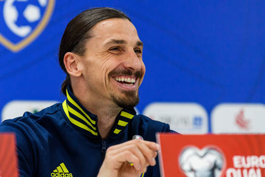 Zlatan Ibrahimovic of Sweden