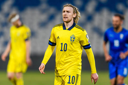 Emil Forsberg of Sweden