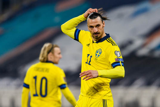 Zlatan Ibrahimovic of Sweden