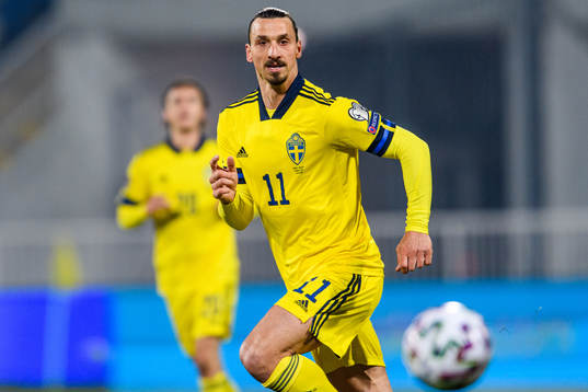 Zlatan Ibrahimovic of Sweden