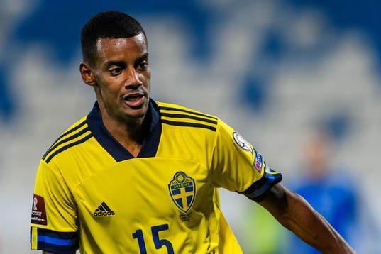 Alexander Isak of Sweden