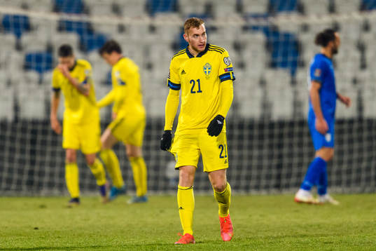 Dejan Kulusevski of Sweden