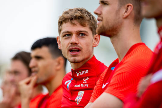 Julian Ryerson of the Norwegian national football team