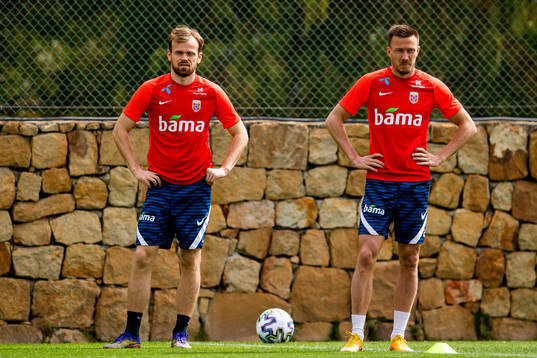 Iver Fossum and Martin Linnes of the Norwegian national
