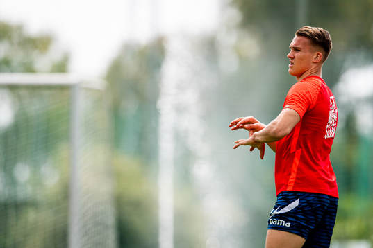 Leo Østigård of the Norwegian national football team