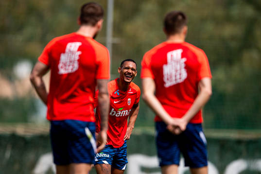 Ruben Gabrielsen of the Norwegian national football team