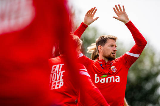 Stefan Strandberg of the Norwegian national football team